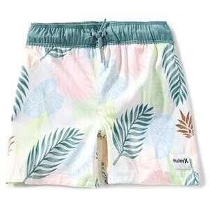 Hurley Little Boys Pineapple Pull On Swim Shorts, Size 7